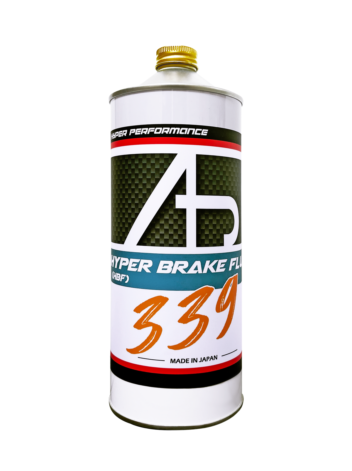 Hyper Brake Fluid HBF-339|サーキット対応ブレーキフルード(ドライ沸点339℃)1L